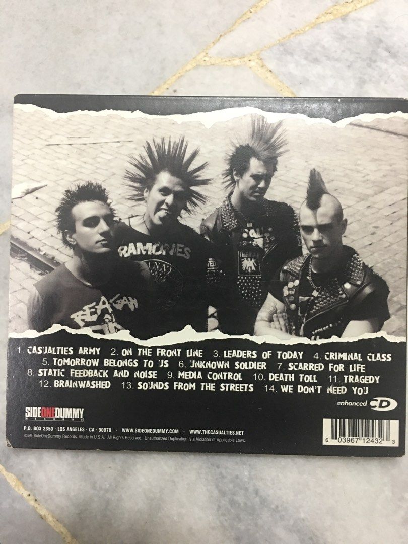 The Casualties The Early Years 1990-1995