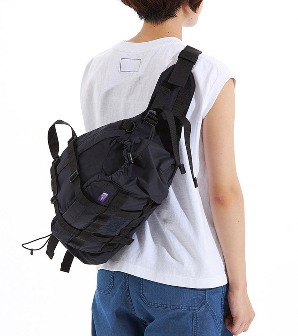 The north face purple top label cordura nylon lumber
