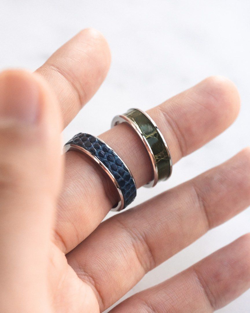 Handmade stainless steel clearance rings