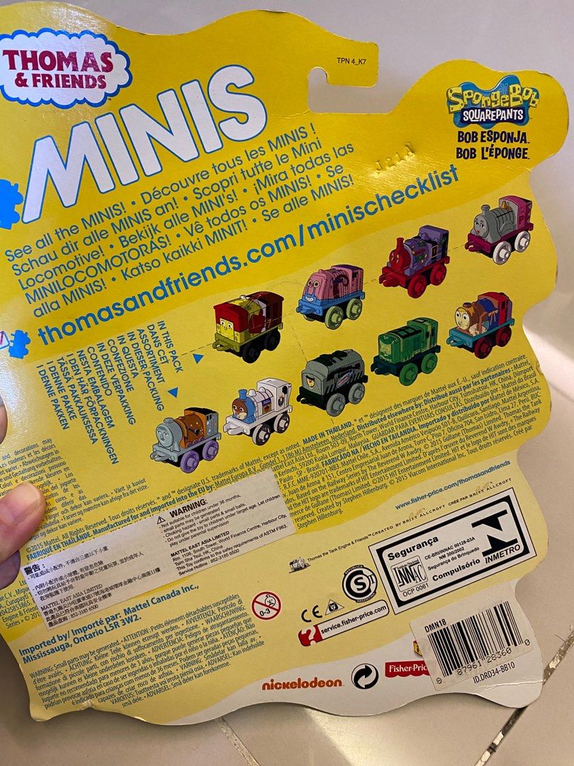 Thomas minis spongebob hot sale