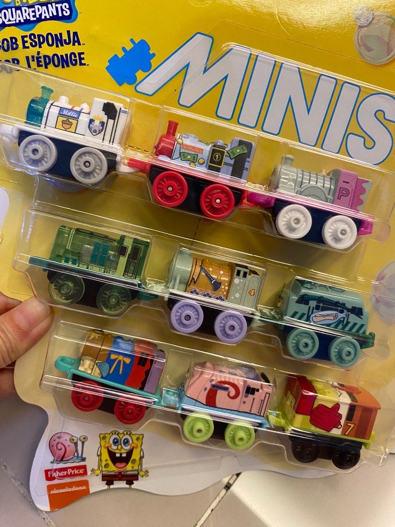 Thomas minis spongebob 9 pack new arrivals
