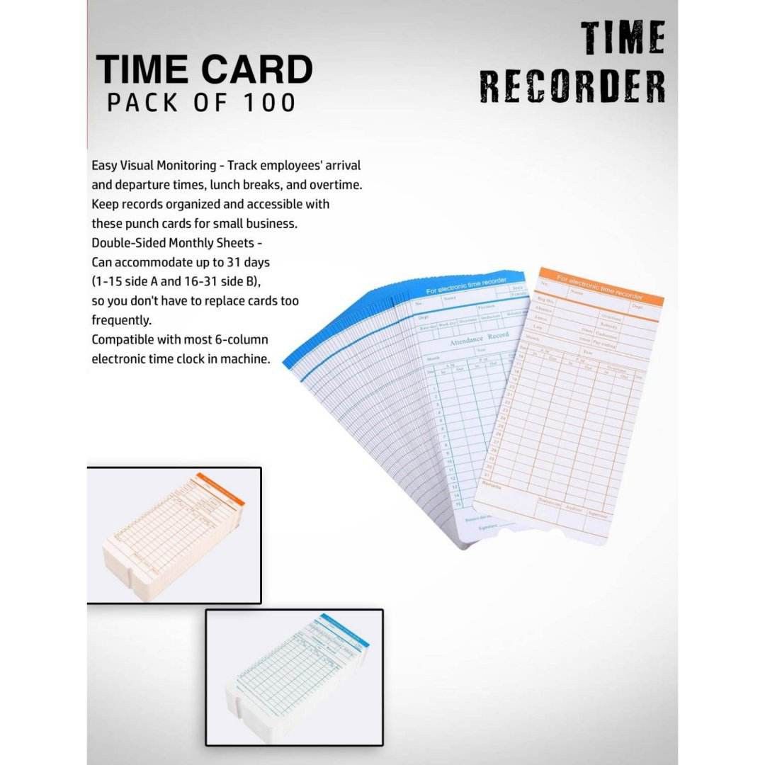 Time Card Pack Of 100 On Carousell time-card-pack-of-100-on-carousell