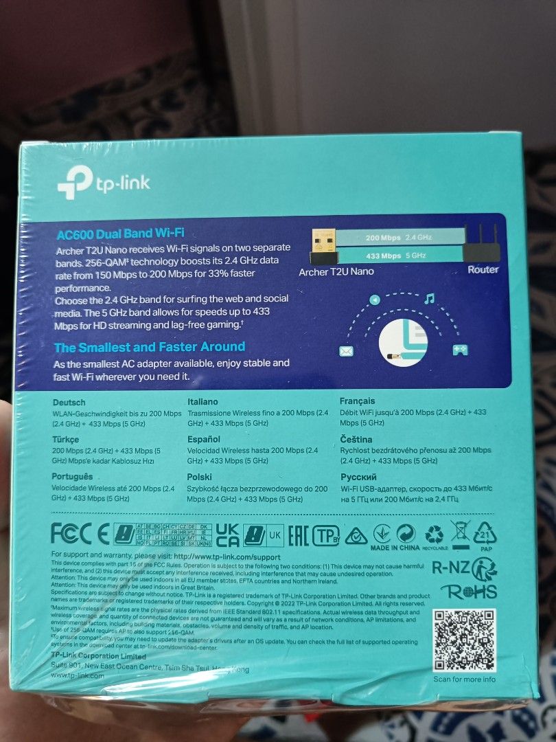 Tp-link Archer T2U Nano Wireless USB Adapter Wifi (Category: Cables & Adaptors) located in Lucena. Submitted by toshosh (Listing ID 1239344908, Image 3). Description: Only used for a month. Bought brand new from Octagon for P700, selling of for P500 only.