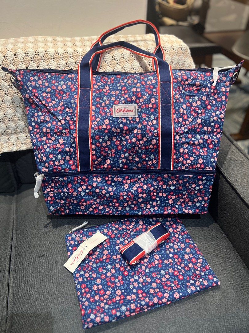 Cath kidston foldaway double decker travel bag new arrivals