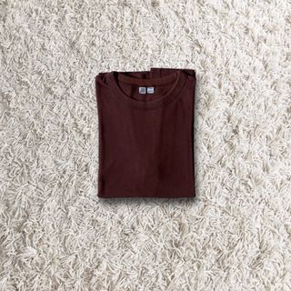 Tshirt Uniqlo U Brown