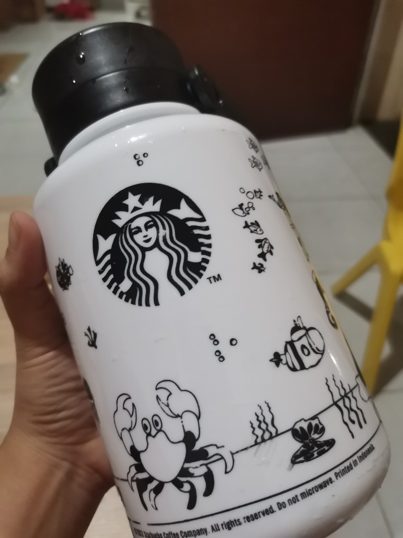 Tumblr Starbucks Kreaby Under The Sea 1 L 1l Starbuck Botol Minum On Carousell 8093