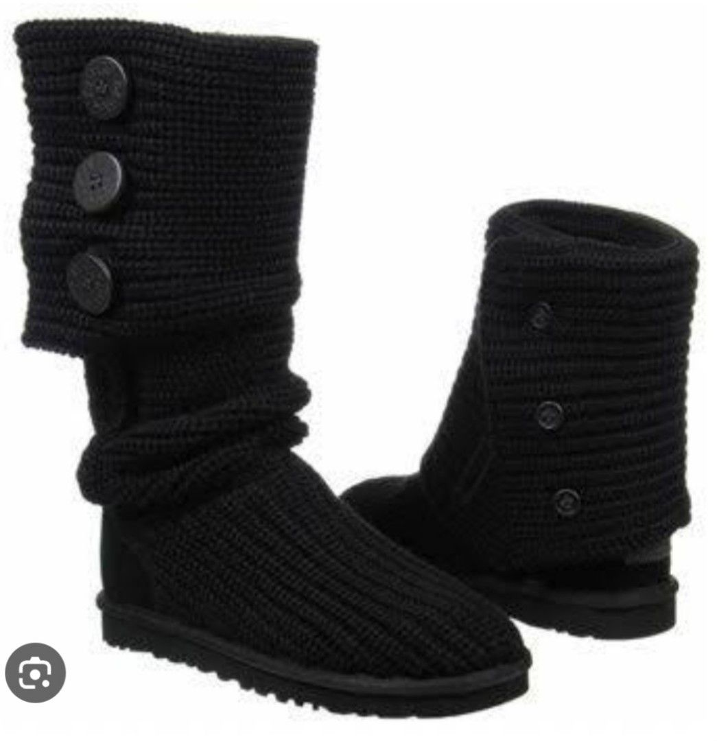 Ugg classic shop cardy black