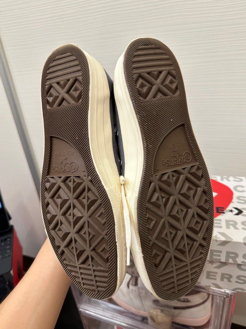 Comme des garcons store converse fake vs real
