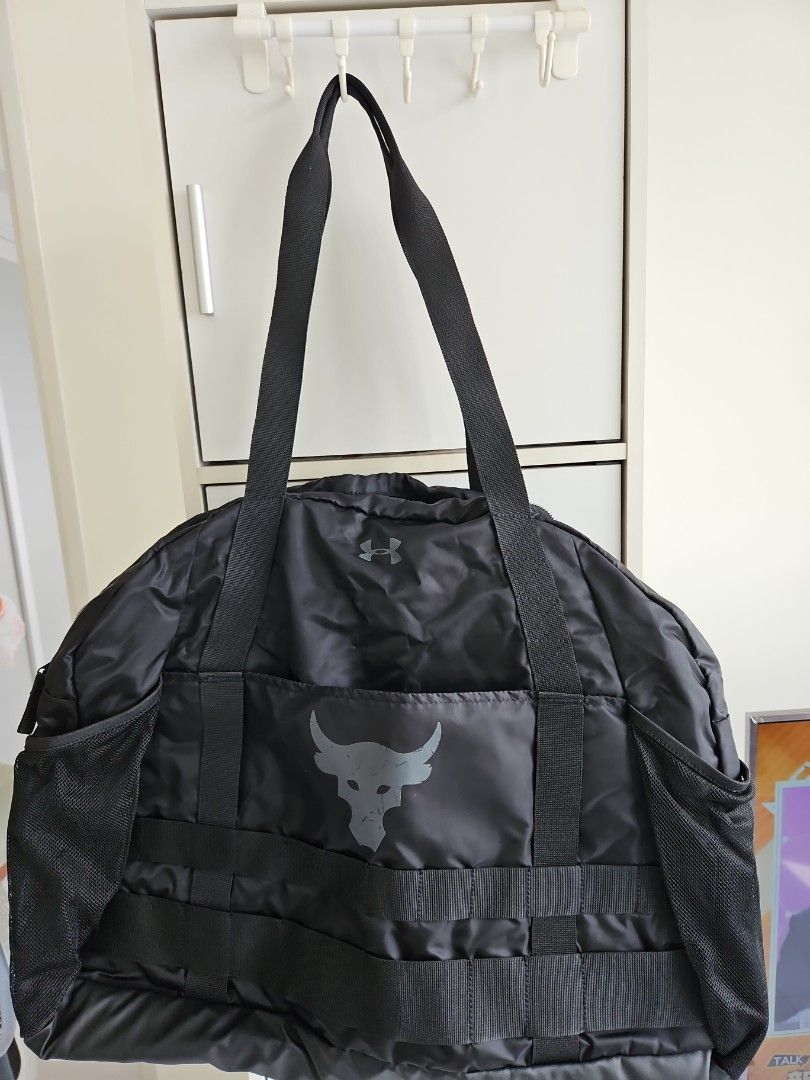 Under armour project rock duffle bag, Men's Fashion, Bags, Sling Bags