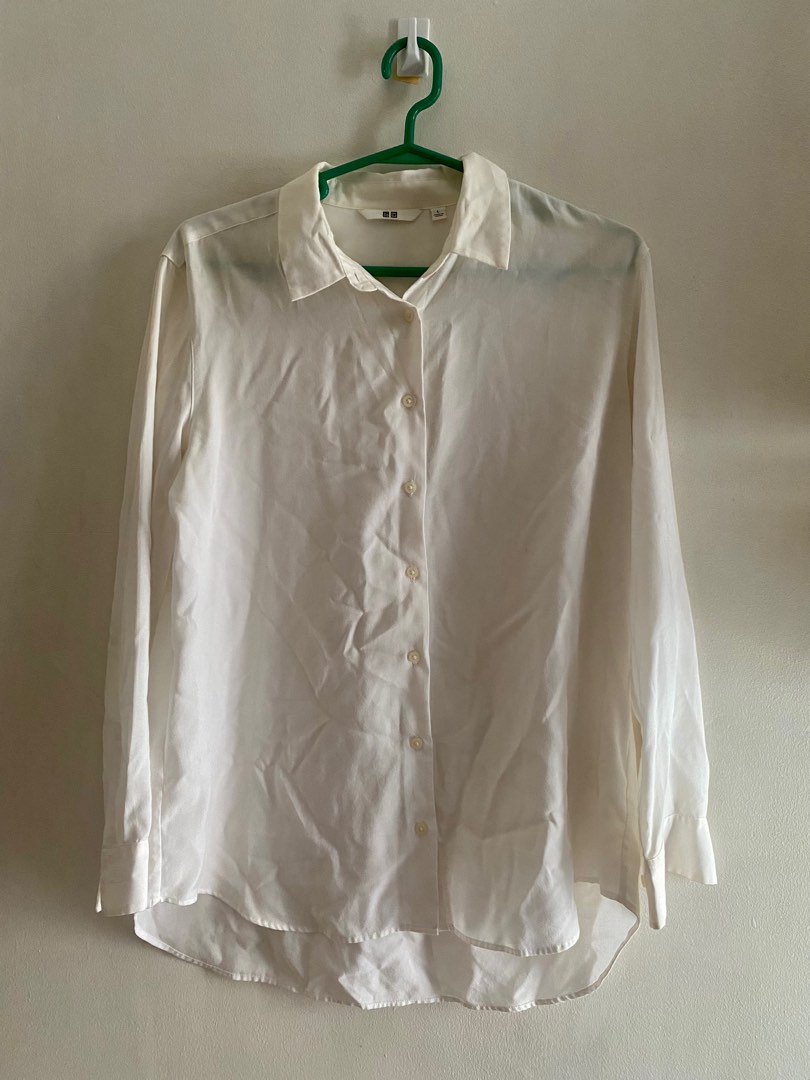 Uniqlo Polos, Women's Fashion, Tops, Longsleeves on Carousell