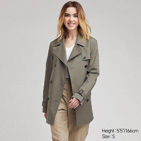 Short trench coat - Women's fashion