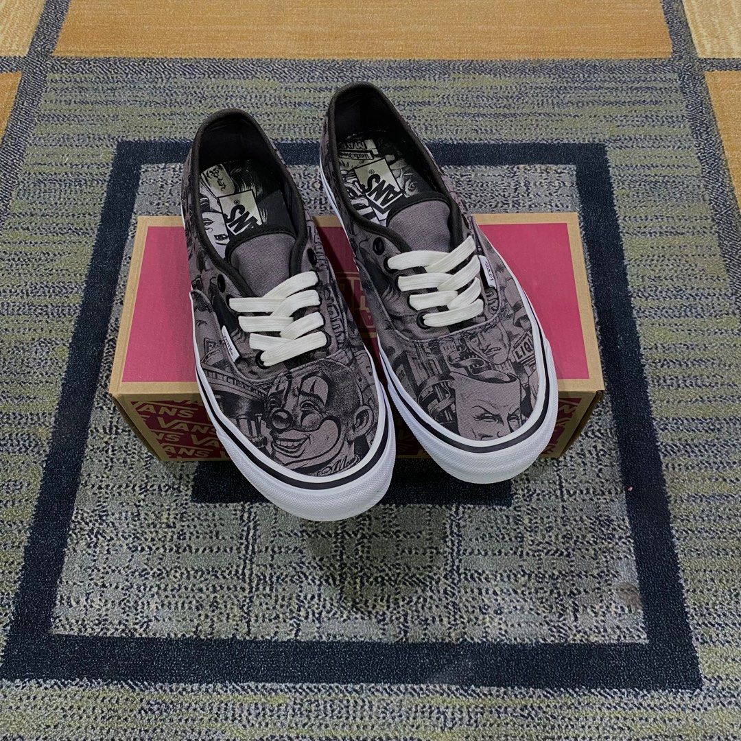 Vans authentic cartoon hotsell