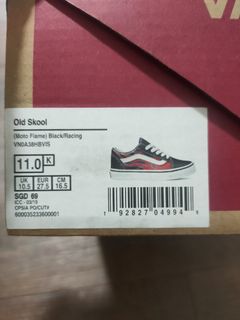 Vans flame For Sale Carousell Singapore - Main Image