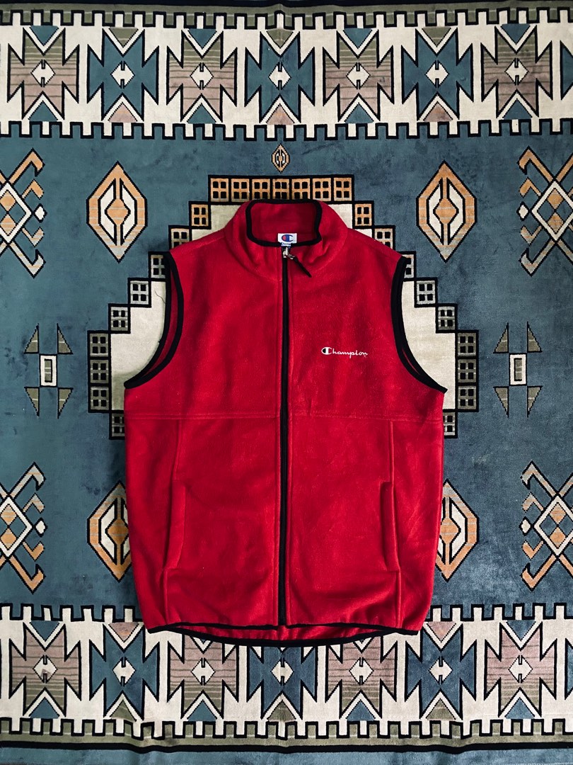 Vintage Champion Vest Men s Fashion Tops Sets Vests on Carousell