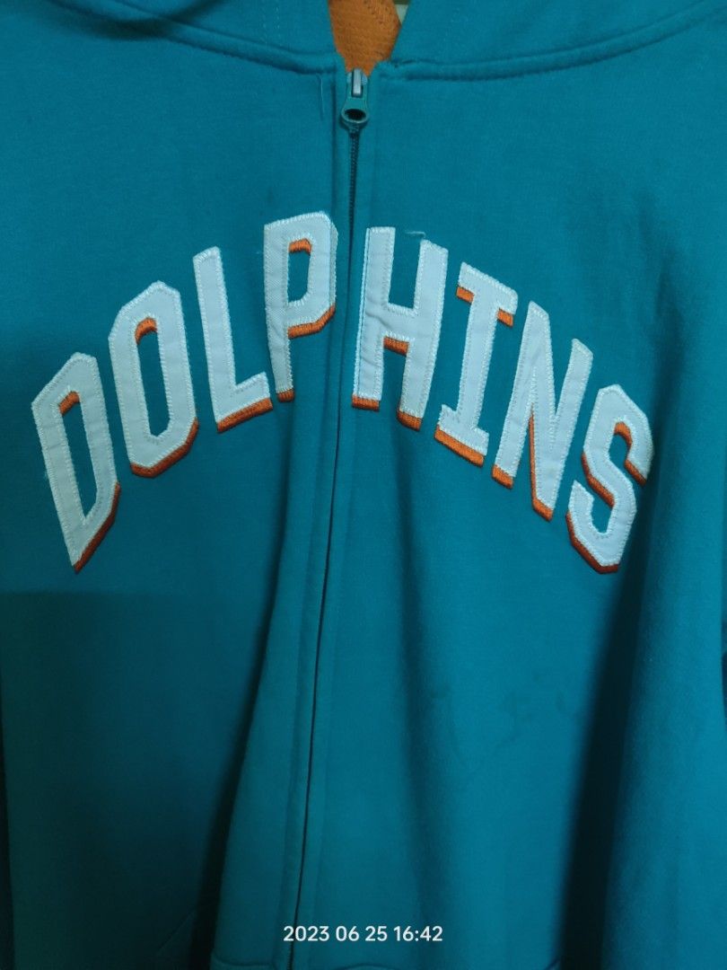 Vintage Majestic Hoodies Miami Dolphins Nfl