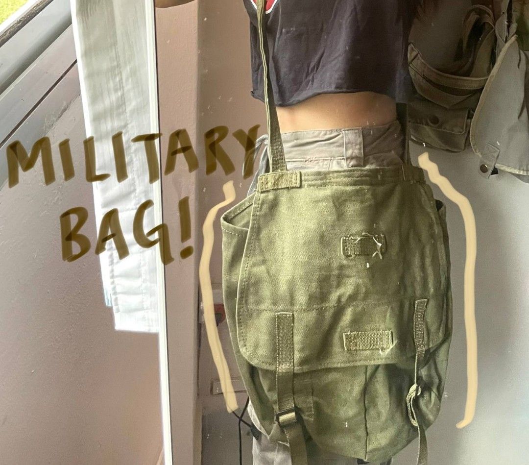 Authentic Vintage Military Messenger/Shoulder Bag – Top Rank Vintage