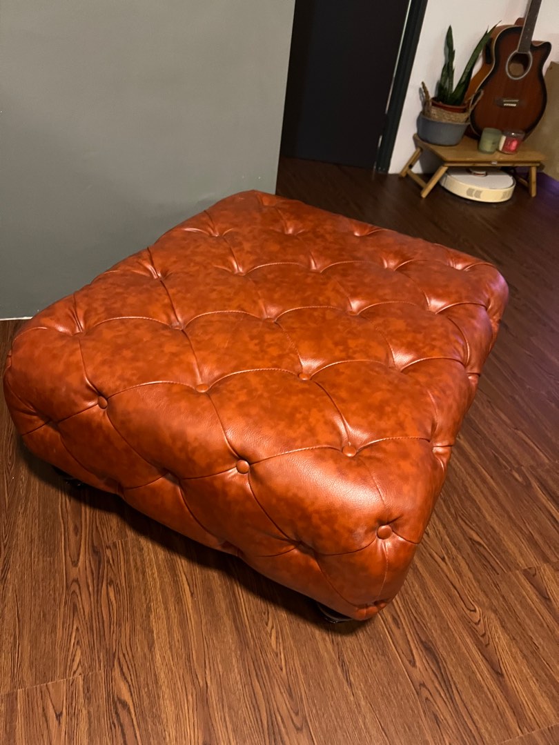 Vintage ottoman, Furniture & Home Living, Furniture, Other Home