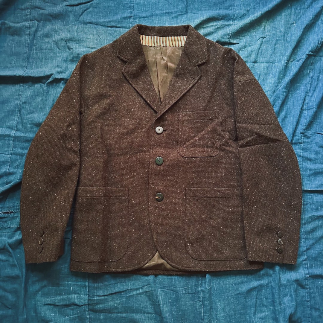 Visvim falkland blazer (tweed), Men's Fashion, Coats, Jackets and ...