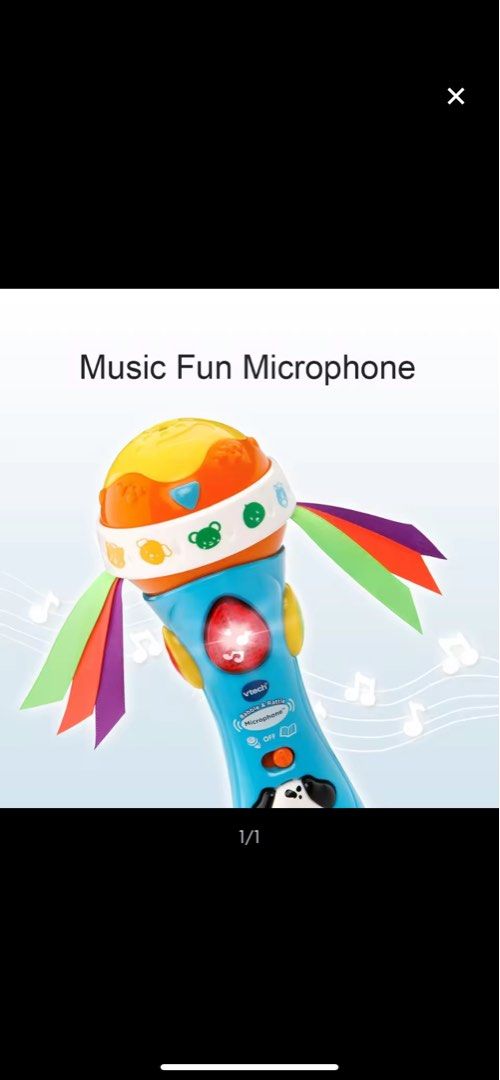 VTech Microphone Toys, Babies & Kids, Infant Playtime on Carousell