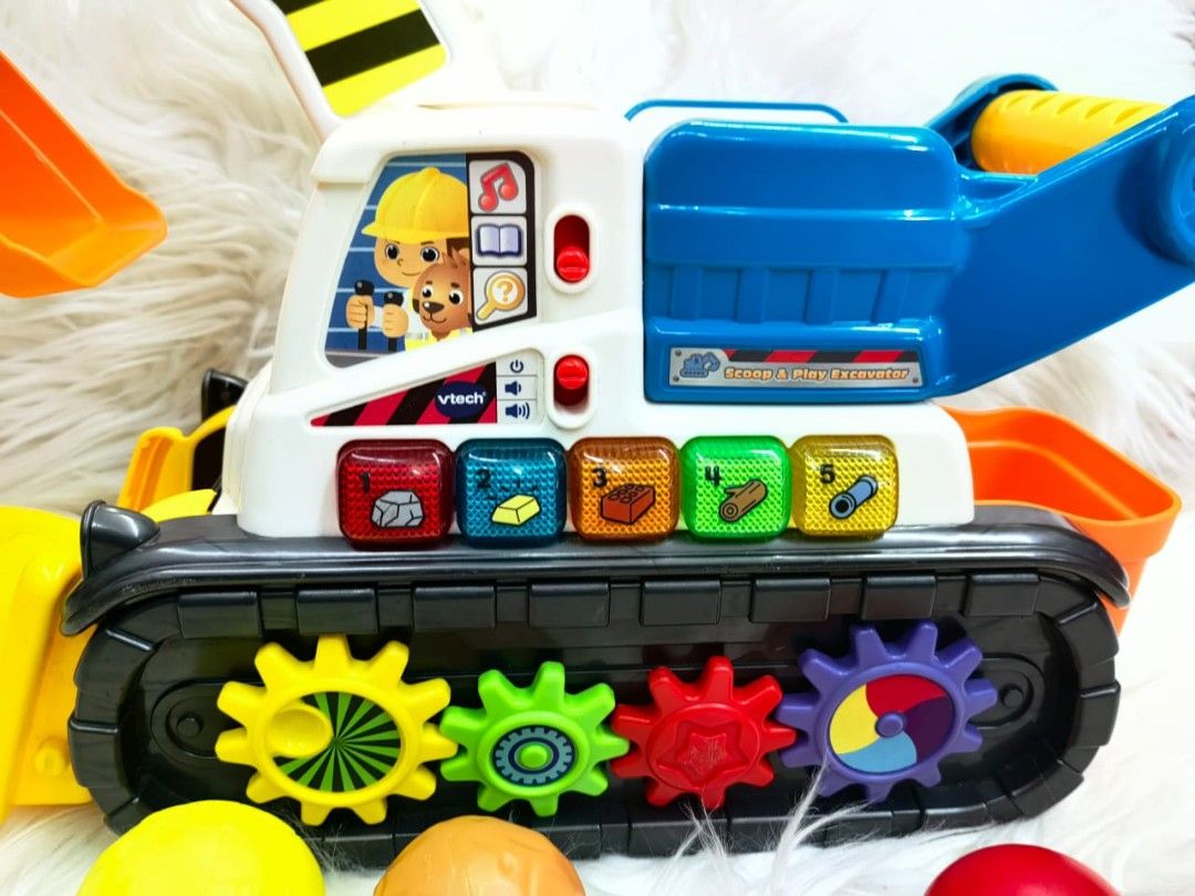 Vtech baby scoop cheap and play excavator