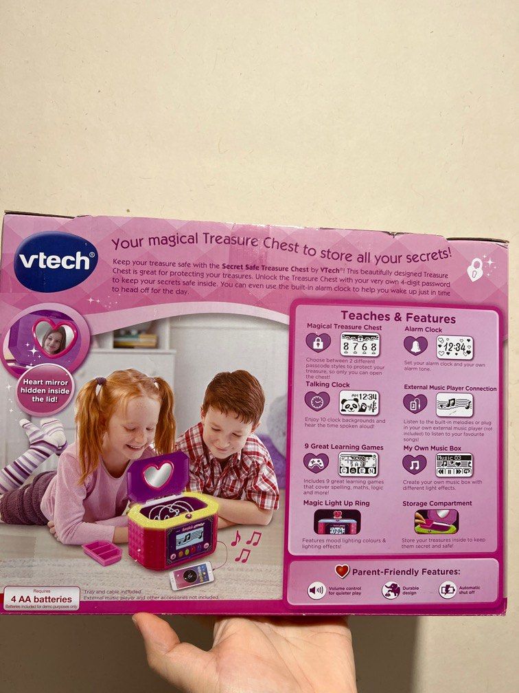 Vtech Secret Safe Treasure Chest 7 in 1 NEW Segel Original, Toys & Collectibles, Mainan di Carousell