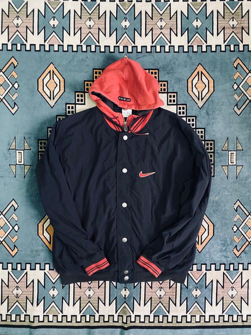 Vtg Nike Hoodie Windbreaker Men s Fashion Coats Jackets and
