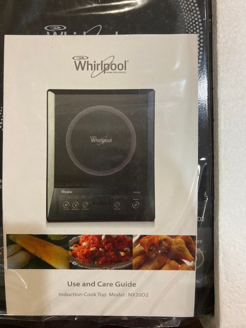 Whirlpool induction cook top, Furniture & Home Living, Bathroom ...