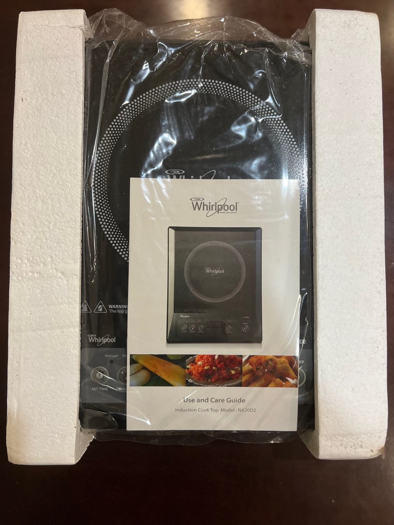 Whirlpool induction cook top, Furniture & Home Living, Bathroom ...