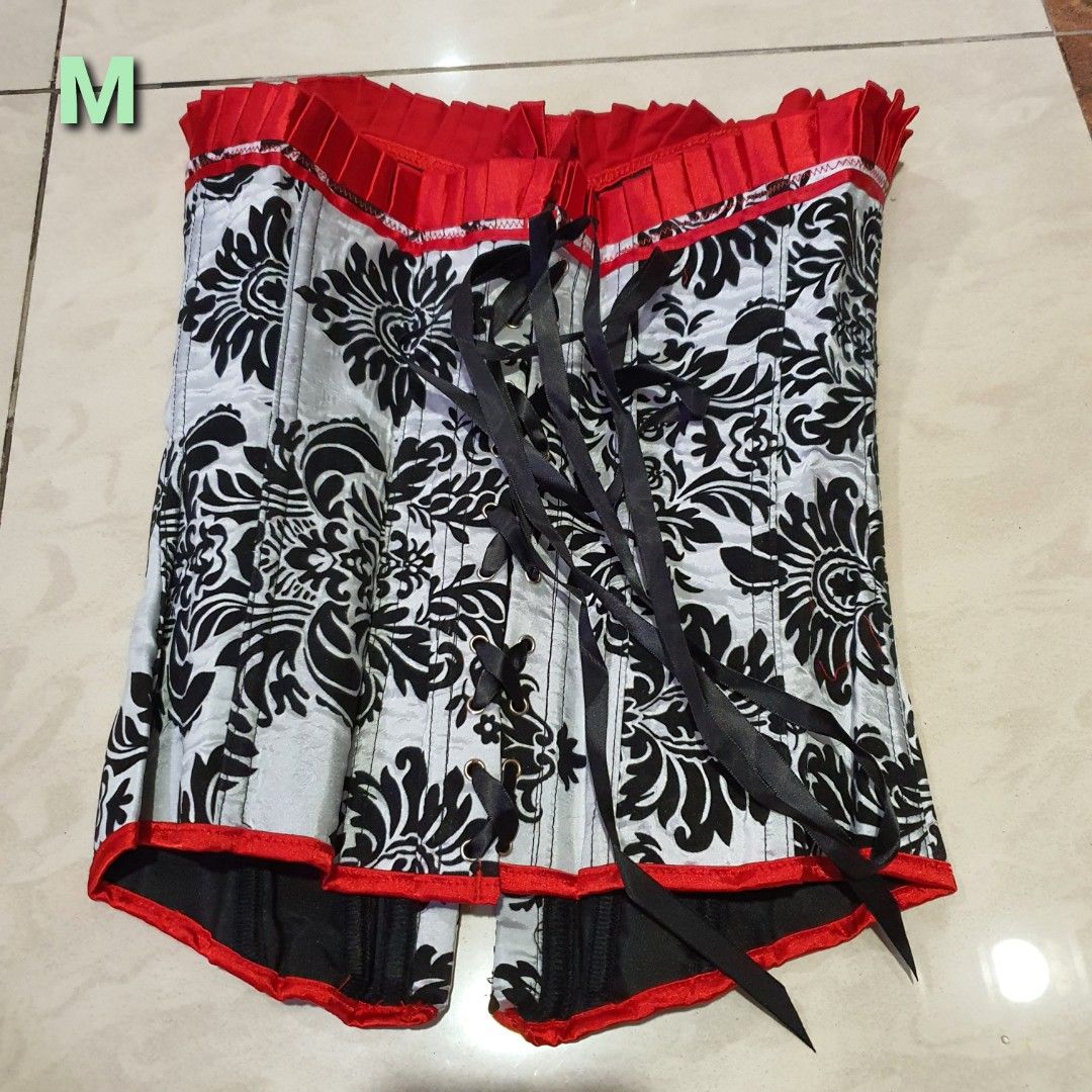 Women Fashion Satin Corset Women s Fashion Tops Other Tops on