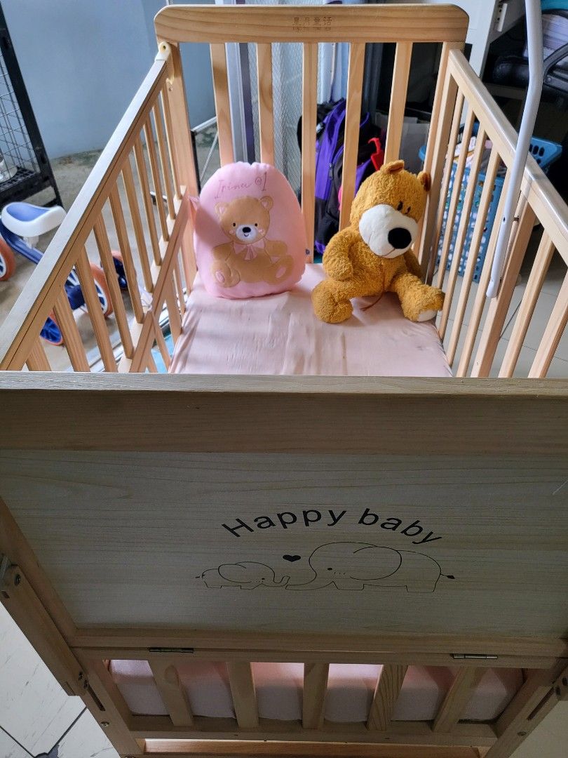 Baby hot sale teddy crib