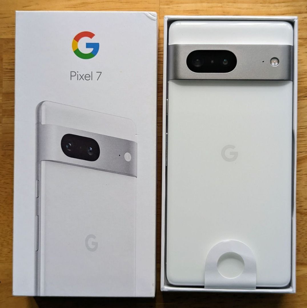 Sold - like new Pixel 7 Snow 128GB unlocked from SG Google Store