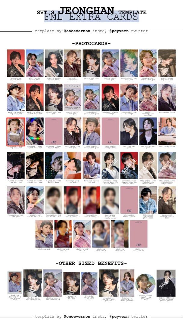 SEVENTEEN ジョンハン FML weverse Japan ラキドロ WTT & WTS: SEVENTEEN FML Weverse Japan (Wvs Jp / Wvj) Reg vers