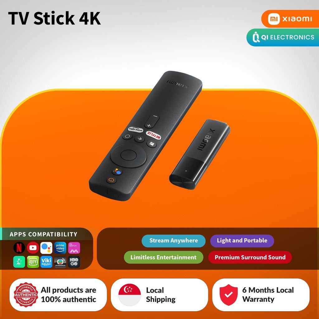 Xiaomi Mi TV Stick 4K (2nd Gen.) - Streaming Media Player - Comprar Magazine