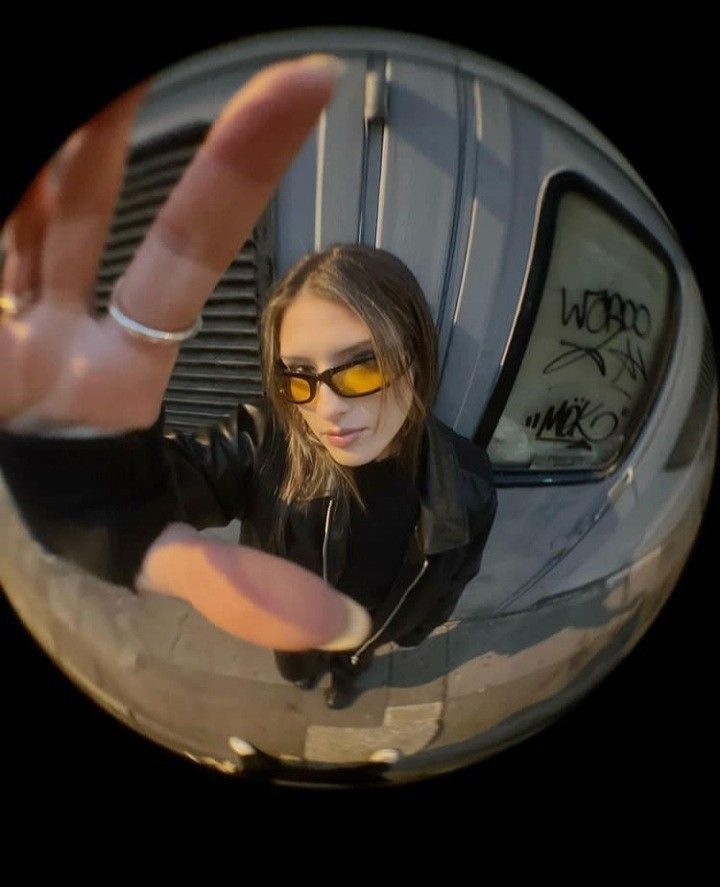 Y2K fish eye lens on Carousell