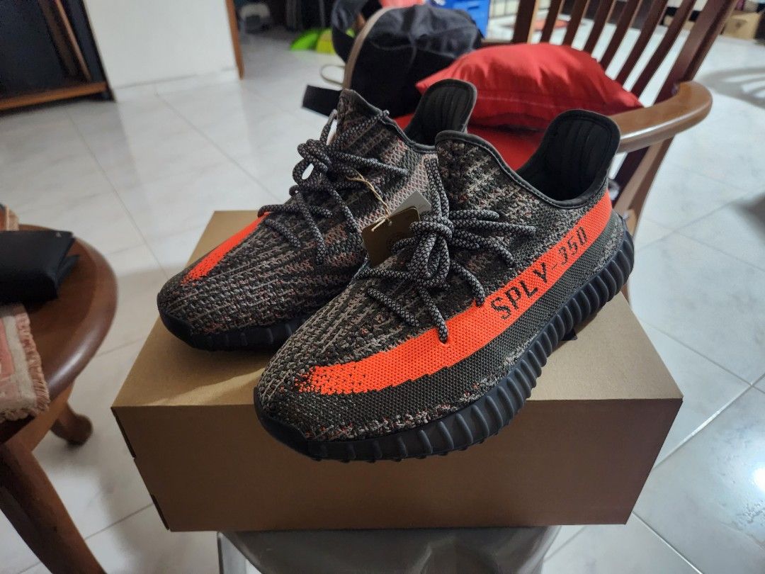 Adidas yeezy boost deals 350 black orange