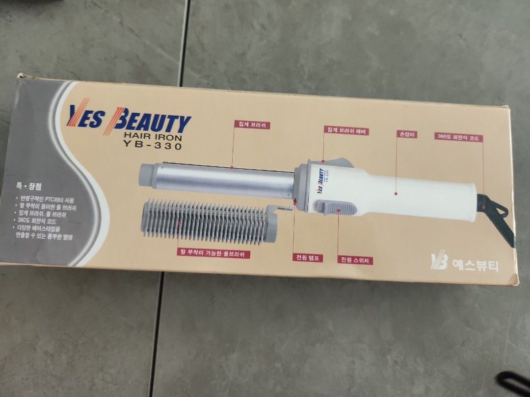 Yes beauty curling iron outlet