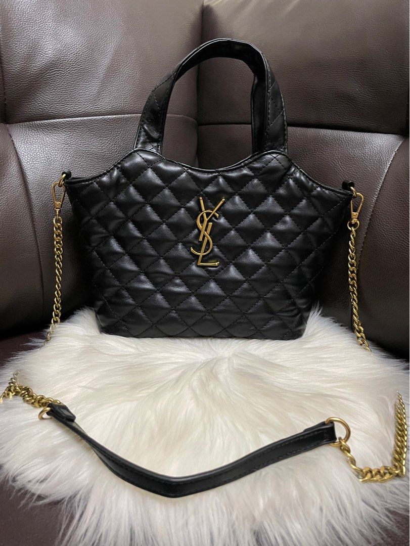YSL ICARE TOTE MINI with box dustbag paper bag, Luxury, Bags