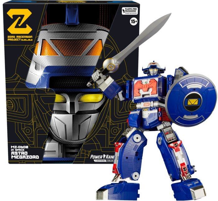 Power Rangers Lightning Collection Zord Ascension Project In Space Astro  Megazord