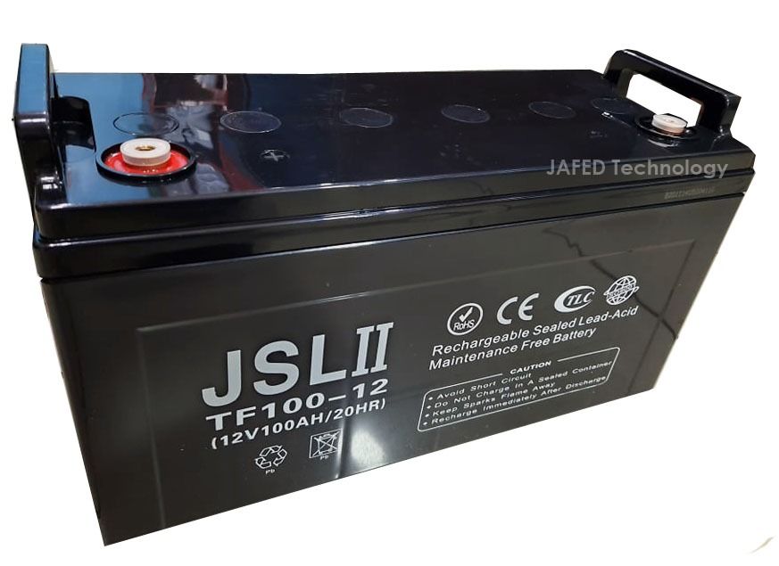 100AH 12V JSL II Maintenance Free Rechargeable Solar UPS Valve