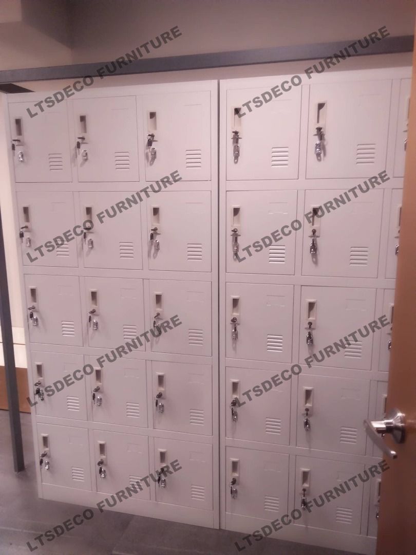 15DOOR STEEL LOCKER OFFICE PARTITION, Furniture & Home Living, Office ...