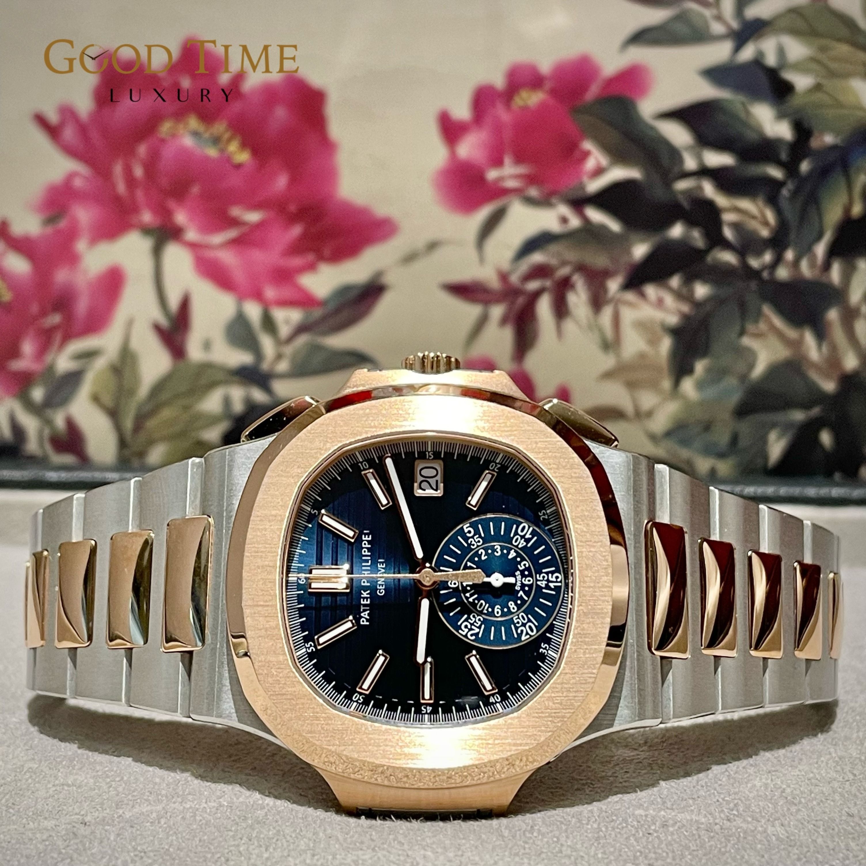 2022 NOV BNIB Unworn Patek Philippe 5980 1AR 5980 Half Rose Gold