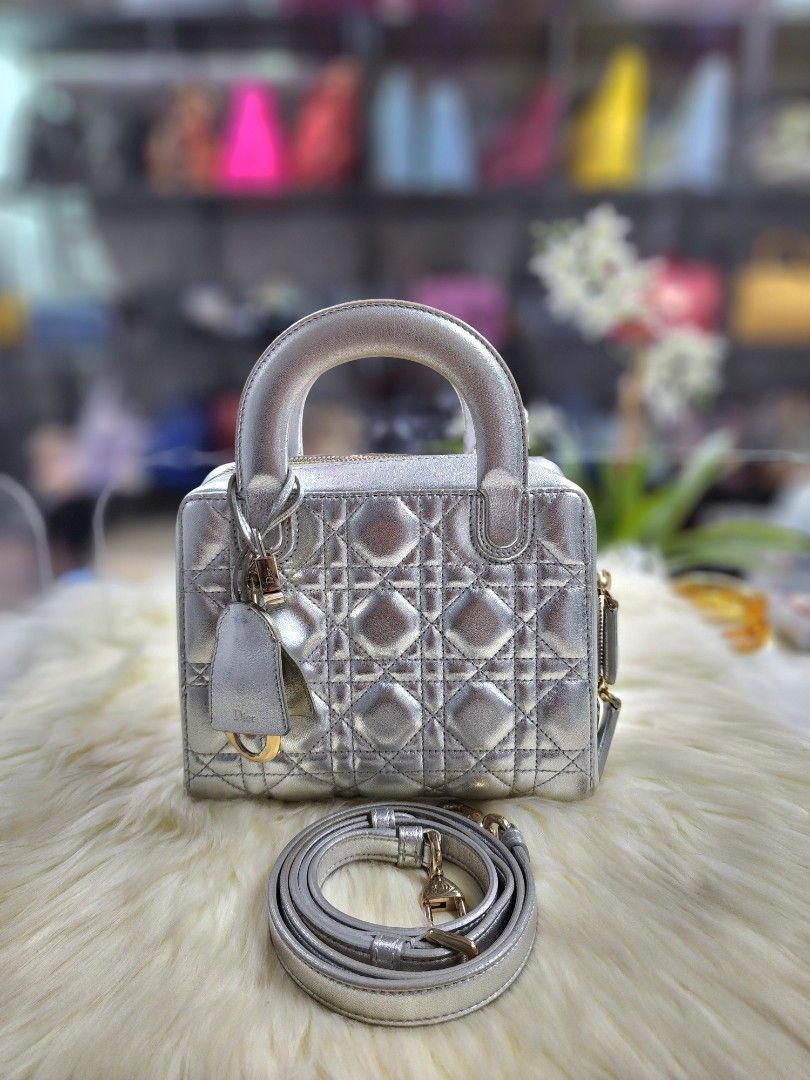 2023 SALE AUTH. DIOR MINI LILY BAG LGHW