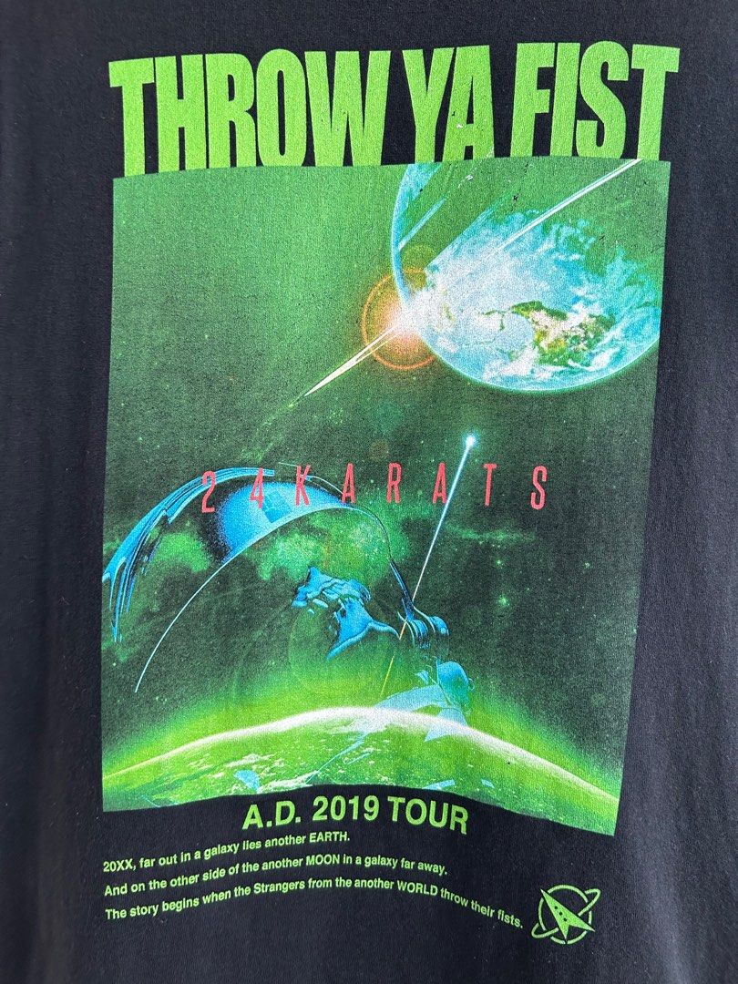 Amazon.co.jp: THROW YA FIST 24karats Tシャツ THE RAMPAGE M