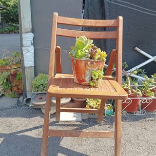 #3 木製 木頭 椅子 木頭椅 靠背椅 折疊 可愛 日系