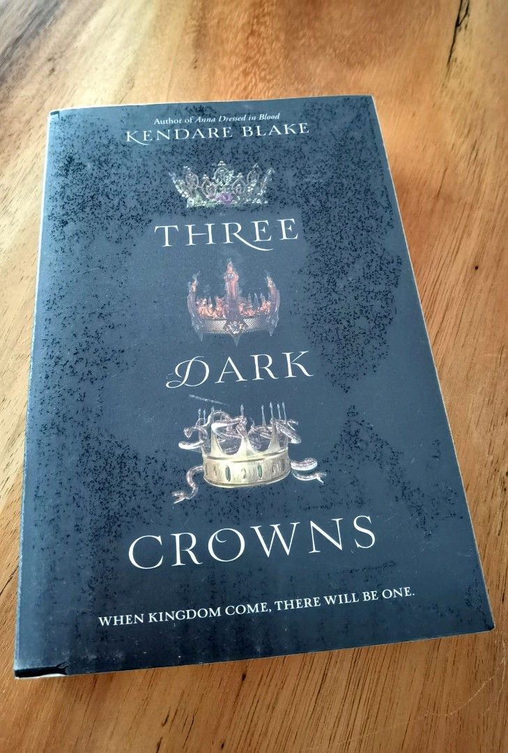 3 Books Set By Kendare Blake One Dark Throne Two