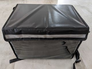 62L Black Thermal Food Delivery Bag