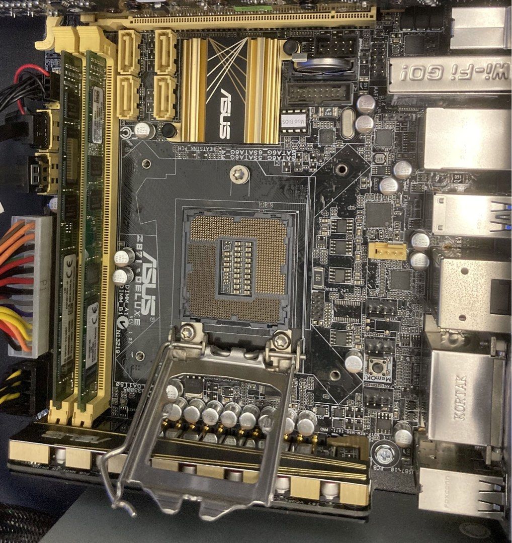 Asus z87i Delux ITX Main board Carousell