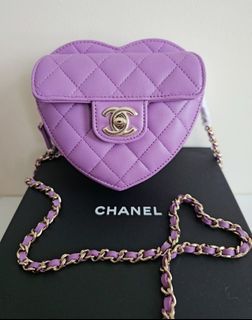 100+ affordable chanel heart For Sale, Bags & Wallets