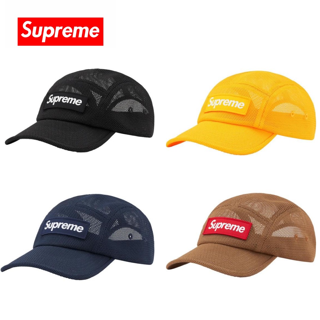 日本直送Supreme mesh cordura camp cap Supreme cap Supreme