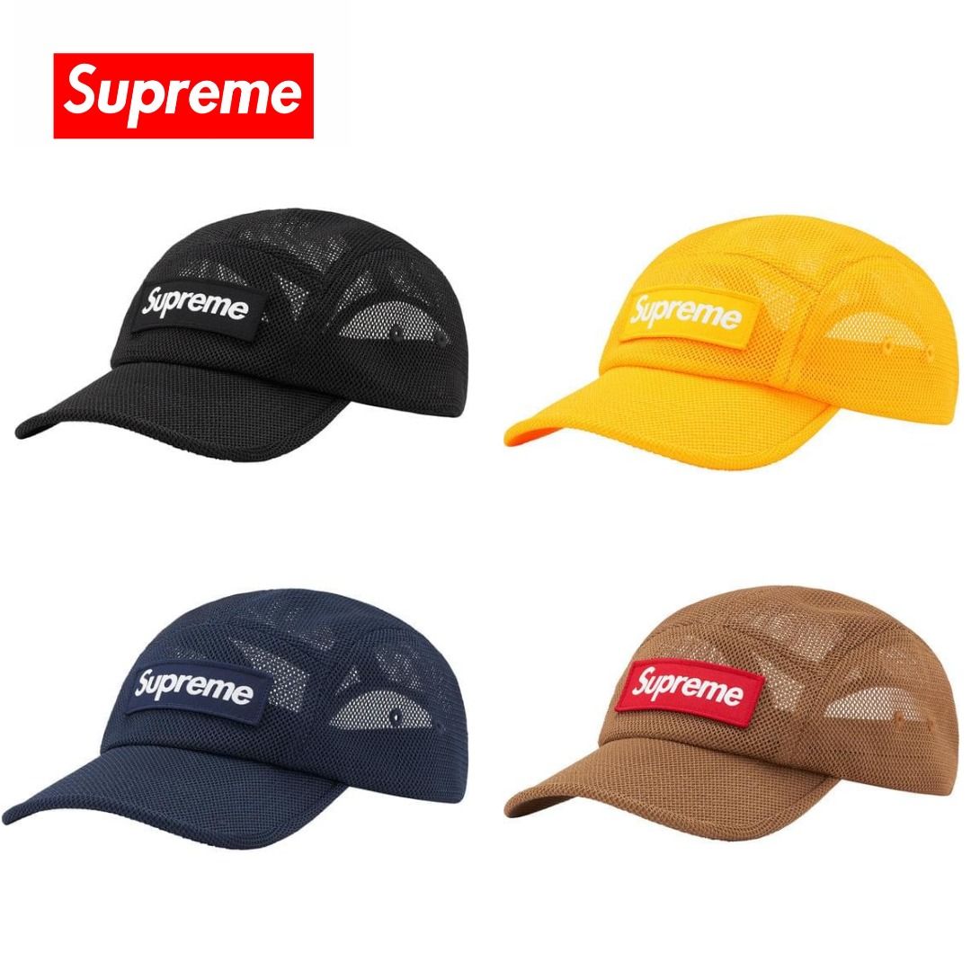 🇯🇵日本直送Supreme mesh cordura camp cap Supreme cap Supreme棒球